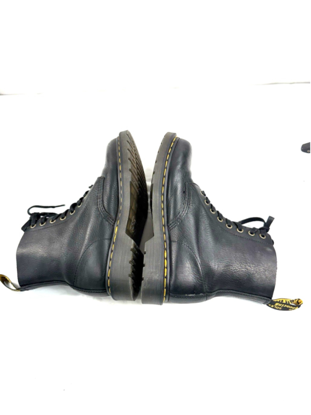 Dr. Martens 1460 Pascal Leather Boots SZ 9 Women's BLACK - Picture 9 of 15